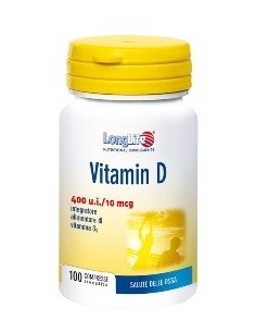 Longlife Vitamina D3 400ui 100 Compresse