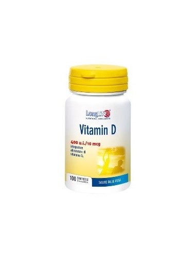 Longlife Vitamina D3 400ui 100 Compresse