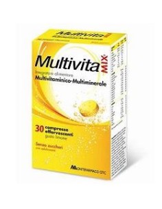 Multivitamix Effervescente Senza Zucchero E Senza Glutine 30cpr*