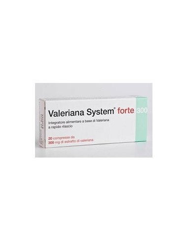 Valeriana System Forte 20 Compresse