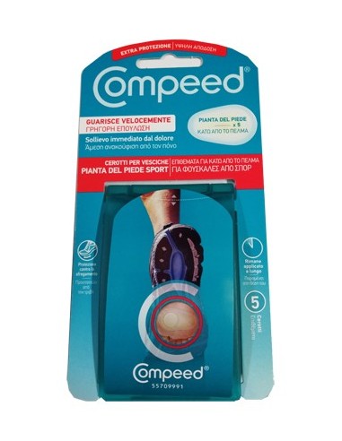 Compeed Vesciche Pianta Piede 5 Cerotti