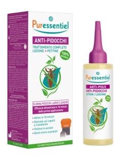 Lozione Antipidocchi 100 Ml + Pettine Puressentiel