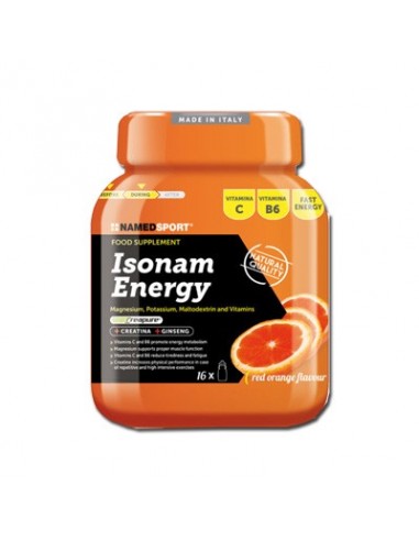 Isonam Energy Orange Polvere 480 G