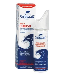 Sterimar Ipertonico Cu/mc Naso Chiuso Spray 50 Ml