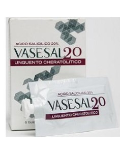 Vasesal 20 6 Bustine Pluridose Da 5 Ml Unguento Cheratolitico