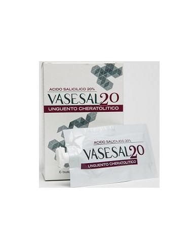 Vasesal 20 6 Bustine Pluridose Da 5 Ml Unguento Cheratolitico