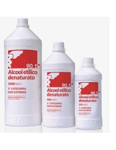 Alcool Etilico Denaturato 90,1% 250 Ml