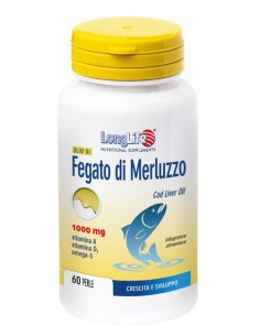 Longlife Olio Fegato Merluzzo 1000 Mg 60 Perle