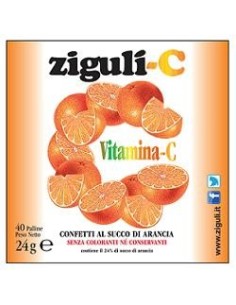 Ziguli C Arancia 40 Confetti 24 G