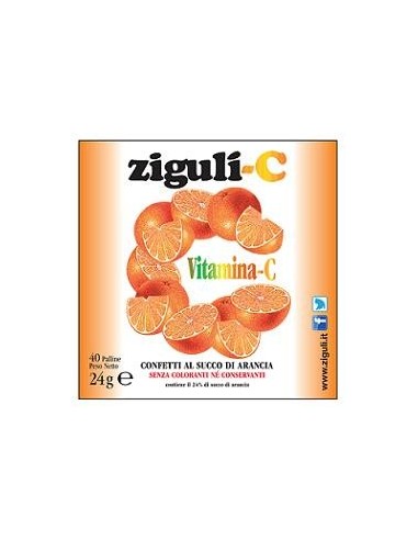 Ziguli C Arancia 40 Confetti 24 G