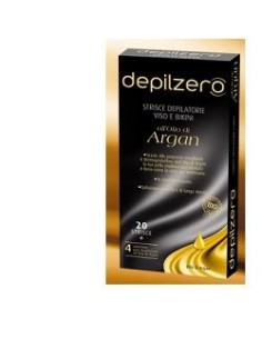 Depilzero Argan Strisce Depilatorie Viso E Bikini 20 Pezzi
