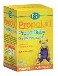 Propolaid Propolbaby Orsetti 80 Compresse Masticabili