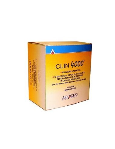 Clin 4000 Lassativo 30 Bustine Monodose 10 G