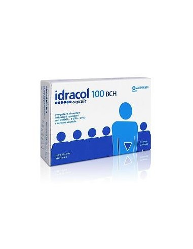 Idracol 100 Bch Integratore Alimentare Stipsi E Transito Intestinale Astuccio 20 Capsule