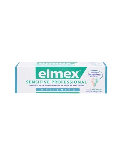 Elmex Sensitive Professional Whitening Dentifricio 75 Ml