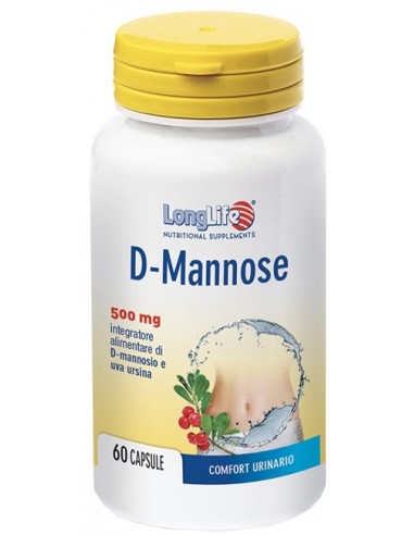 Longlife D-mannose 60 Capsule