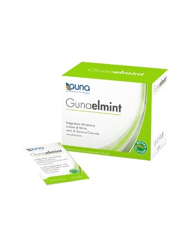 Gunaelmint 30 Bustine Gusto Arancia