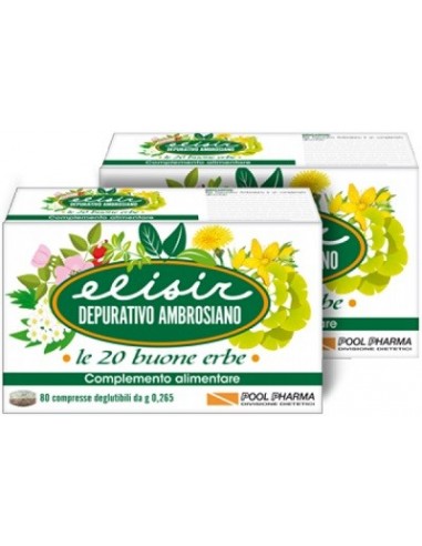 Elisir Depurativo Ambrosiano 20 Compresse 5,3 G