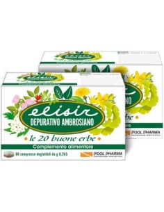 Elisir Depurativo Ambrosiano 80 Compresse 21,20 G