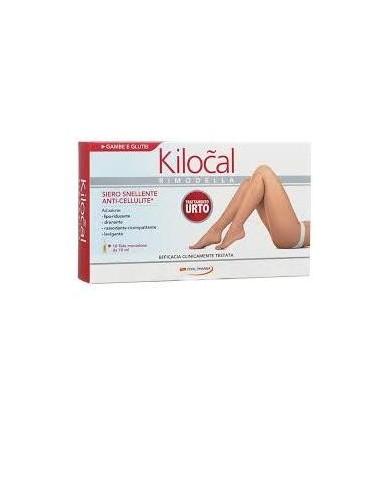 Kilocal Rimodella Siero Urto Anticellulite 10 Fiale 10 Ml