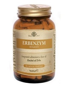 Erbenzym Digest 90 Capsule Vegetali Flacone 56 G