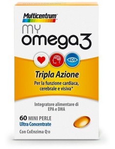 Multicentrum Myomega3 60 Mini Perle