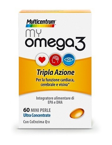 Multicentrum Myomega3 60 Mini Perle