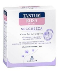 Tantum Rosa Intimo Secchezza Crema Gel Vulvovaginale 6 X 5 Ml