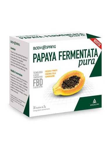 Body Spring Papaya Fermentata Pura 30 Bustine