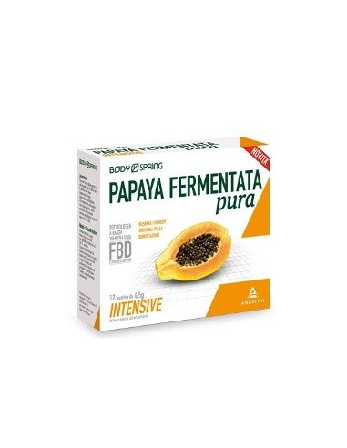 Body Spring Papaya Fermentata Pura Intensive 12 Bustine