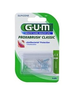 Gum Proxabrush Classic 414 Scovolino Interdentale 8 Pezzi