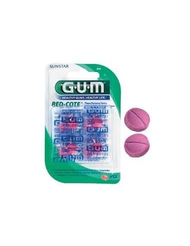Gum Red-cote Riv Placca 12 Pastiglie