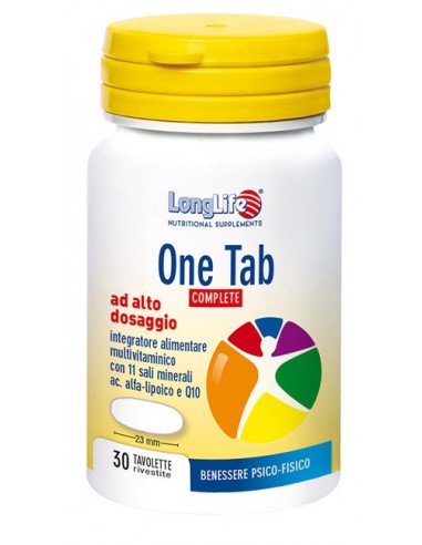 Longlife One Tab Complete 30 Tavolette