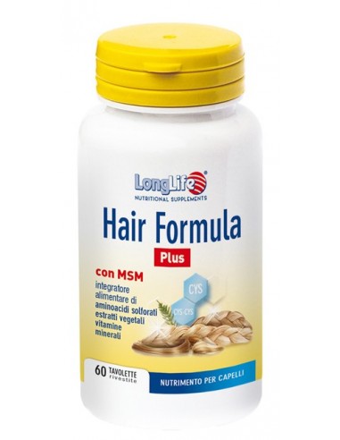 Longlife Hair Formula Plus 60 Tavolette