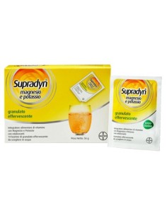 Supradyn Magnesio Potassio Senza Zucchero 14 Bustine 4 G