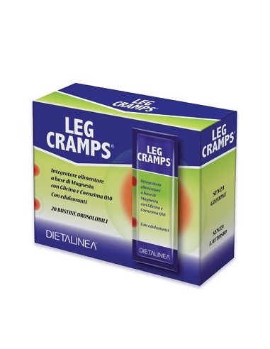 Leg Cramps 20 Bustine Orosulubili Dietalinea 25 G