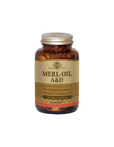 Merl Oil A&d Flacone 100 Perle Softgel