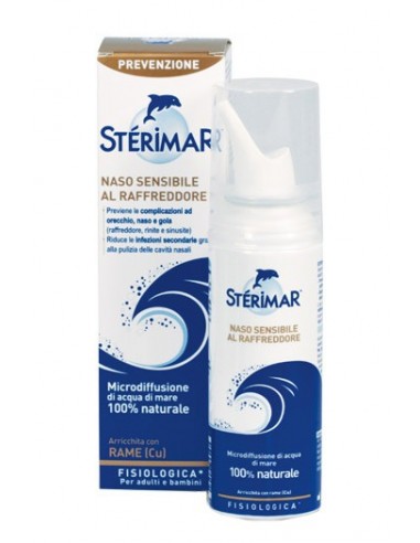 Sterimar Cu Naso Sensibile Al Raffreddore Spray 100 Ml