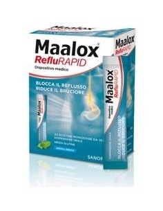Sospensione Orale Maalox Reflurapid 20 Bustine Monodose Da 10 Ml