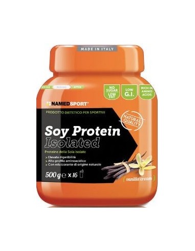 Soy Protein Isolate Vanilla Cream Polvere 500 G