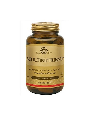 Multinutrient Solgar 30 Tavolette