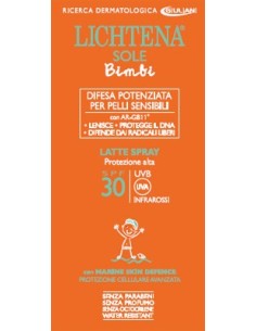 Lichtena Sole Bimbi Latte Spray Spf 30 200 Ml