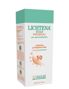 Lichtena Sole Mineral Crema Spf 50 100 G Per Pelli Intolleranti