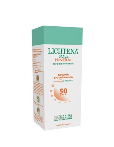 Lichtena Sole Mineral Crema Spf 50 100 G Per Pelli Intolleranti