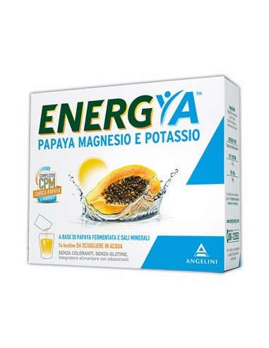 Energya Papaya Magnesio Potassio 14 Bustine