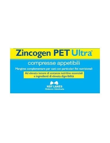 Zincogen Pet Ultra Blister 60 Compresse Appetibili