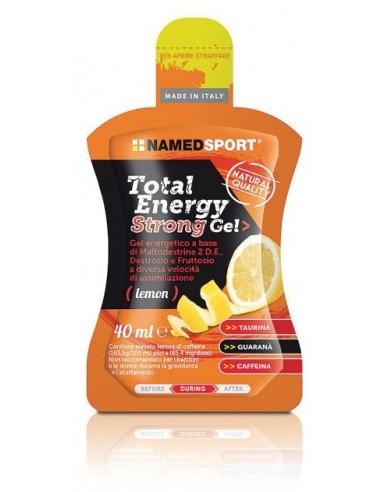 Total Energy Strong Lemon Gel 40 Ml