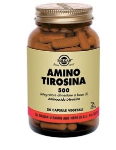 Amino Tirosina 500 50 Capsule Vegetali