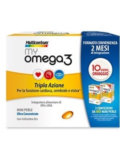 Multicentrum Omega3 Duopack 2x60 Mini Perle