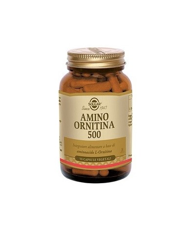 Amino Ornitina 500 50 Capsule Vegetali